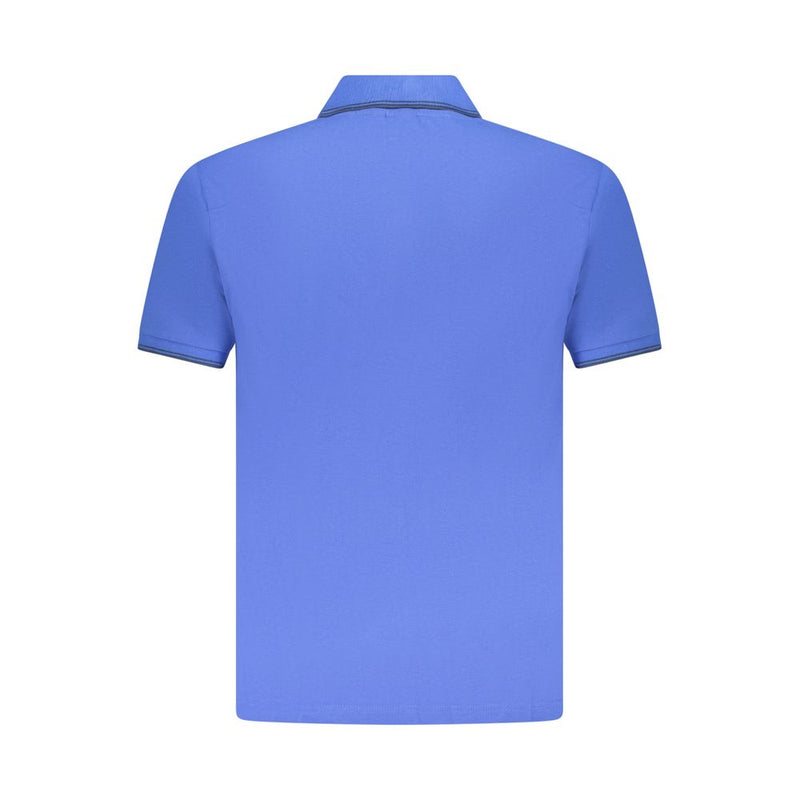 U.S. Grand Blue Cotton Mens Polo Shirt