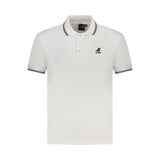 U.S. Grand White Cotton Men Polo Shirt