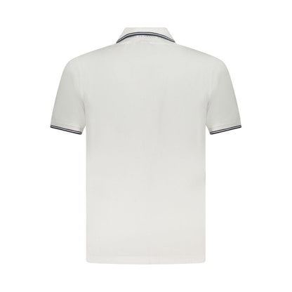 Polo pour homme U.S. Grand en coton blanc