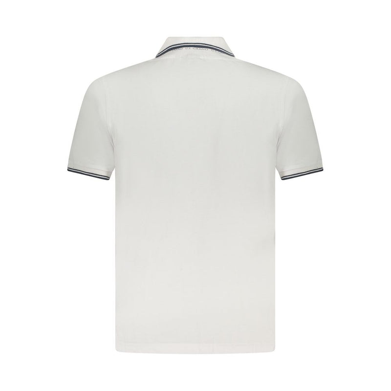 Amerikaans Grand Wit Katoen Heren Poloshirt
