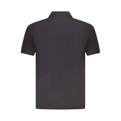 U.S. Grand Zwart Katoenen Poloshirt voor Heren