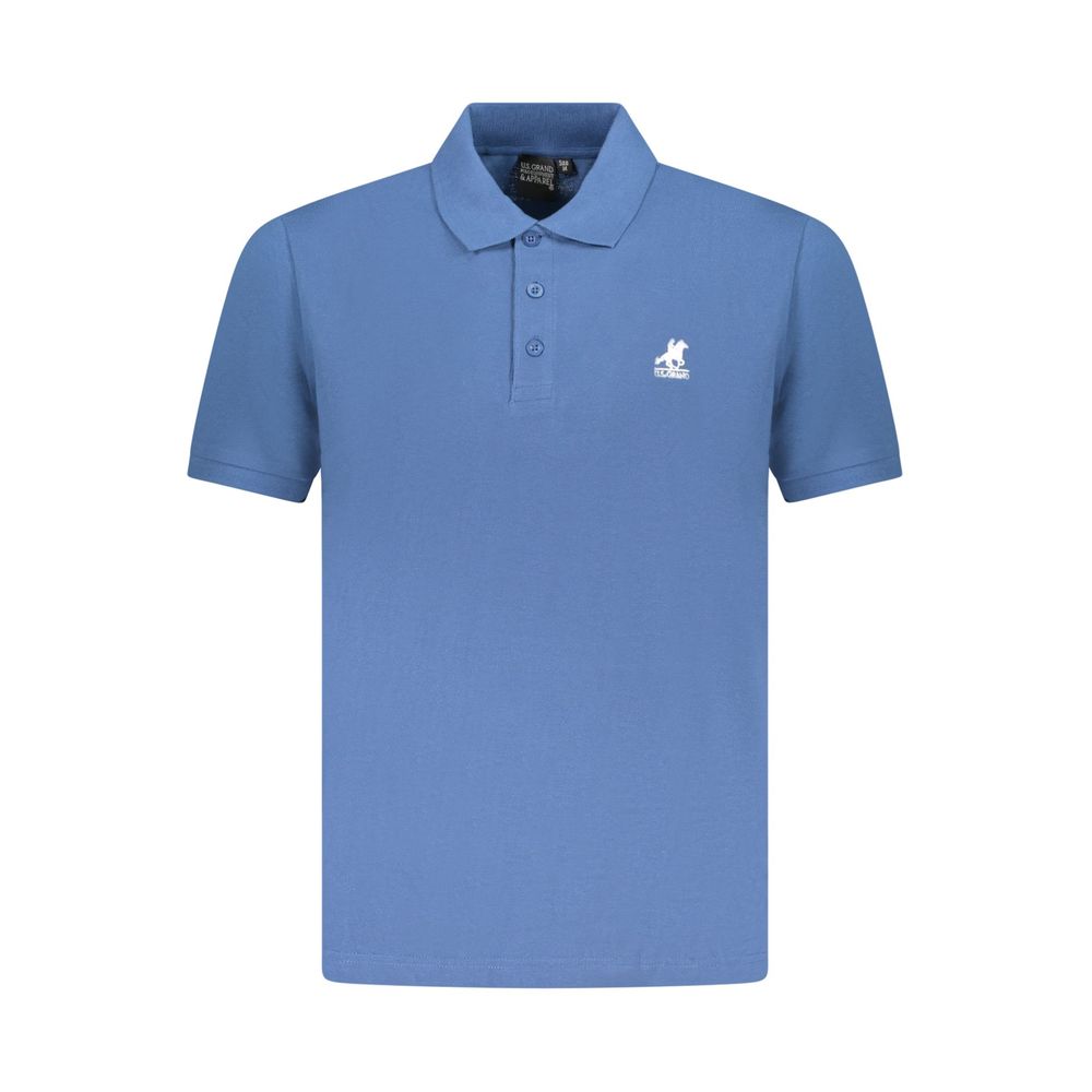 Polo homme U.S. Grand Blue en coton