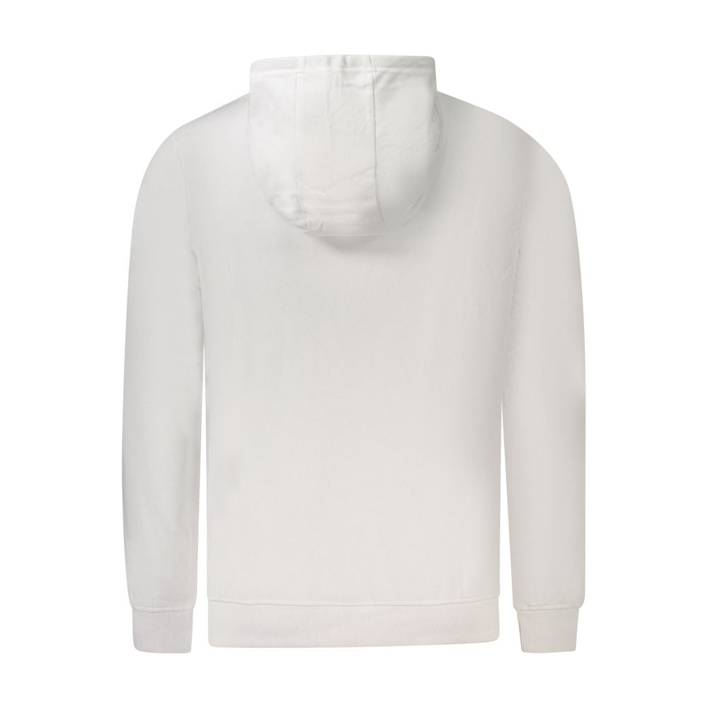 U.S. Grand White Cotton Men Sweatshirt - Stylish Comfort