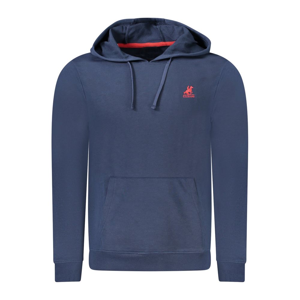U.S. Grand Blue Katoenen Heren Hoodie
