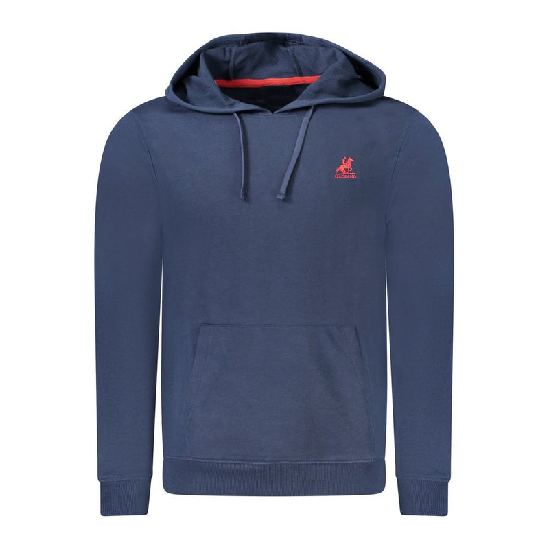 U.S. Grand Blue Katoenen Heren Hoodie