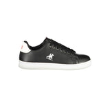 U.S. Grand Black Polyurethane Men Sneaker - Stylish & Comfortable