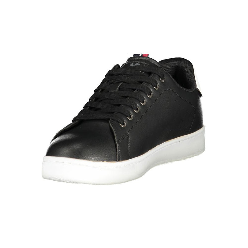 U.S. Grand Black Polyurethane Men Sneaker - Stylish & Comfortable