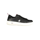 U.S. Grand Black Polyurethane Men Sneaker