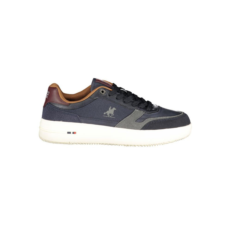 U.S. Grand Blue Polyurethane Men Sneaker - Stylish Athletic Footwear