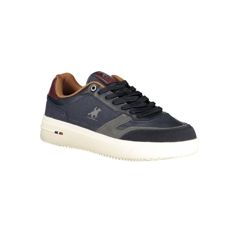 U.S. Grand Blue Polyurethane Men Sneaker - Stylish Athletic Footwear