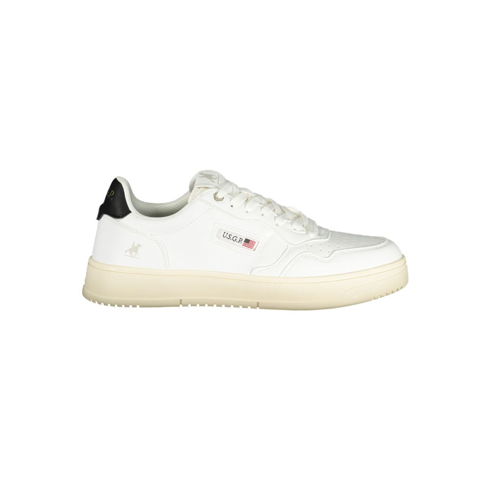U.S. Grand Bianco Polyurethane Men Sneaker - White