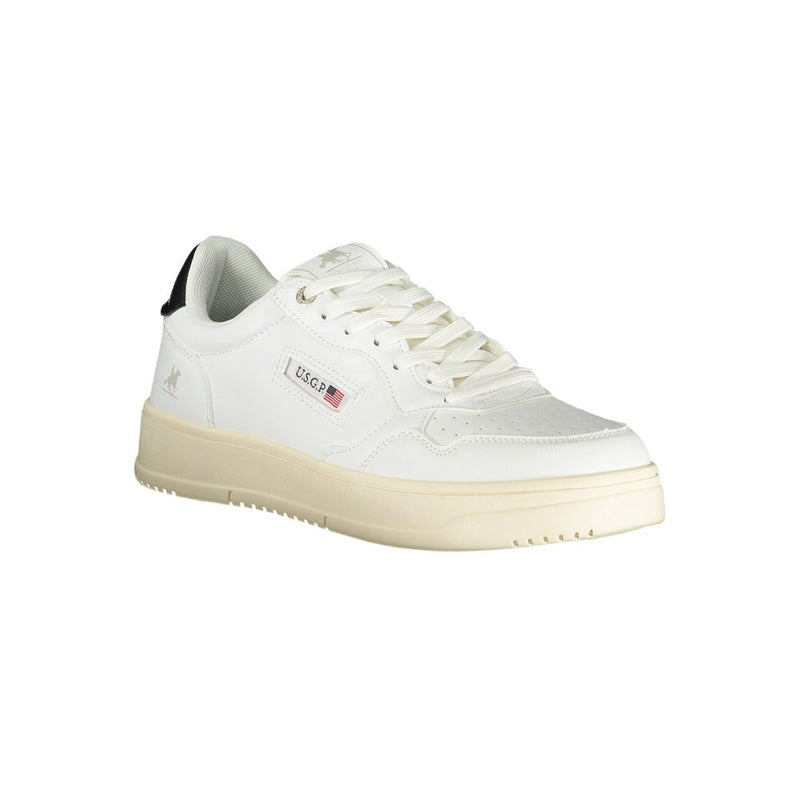 U.S. Grand Bianco Polyurethane Men Sneaker - White