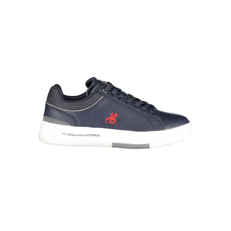 U.S. Grand Blue Polyurethane Men's Sneakers - Stylish & Trendy