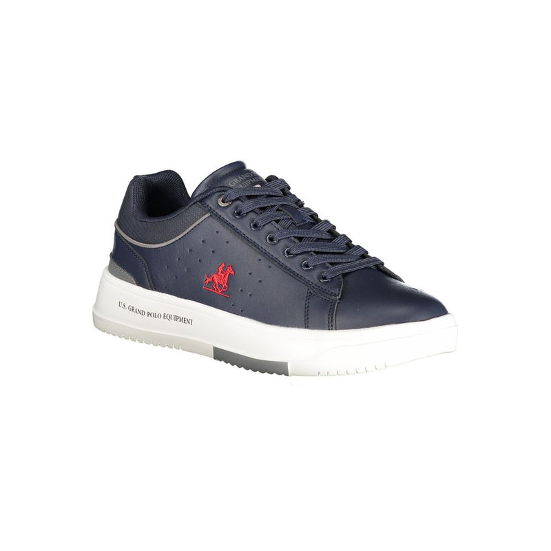 U.S. Grand Blue Polyurethane Men's Sneakers - Stylish & Trendy