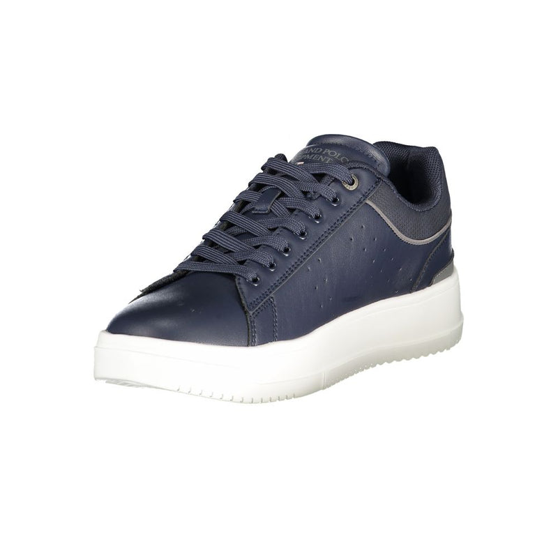 U.S. Grand Blue Polyurethane Men's Sneakers - Stylish & Trendy