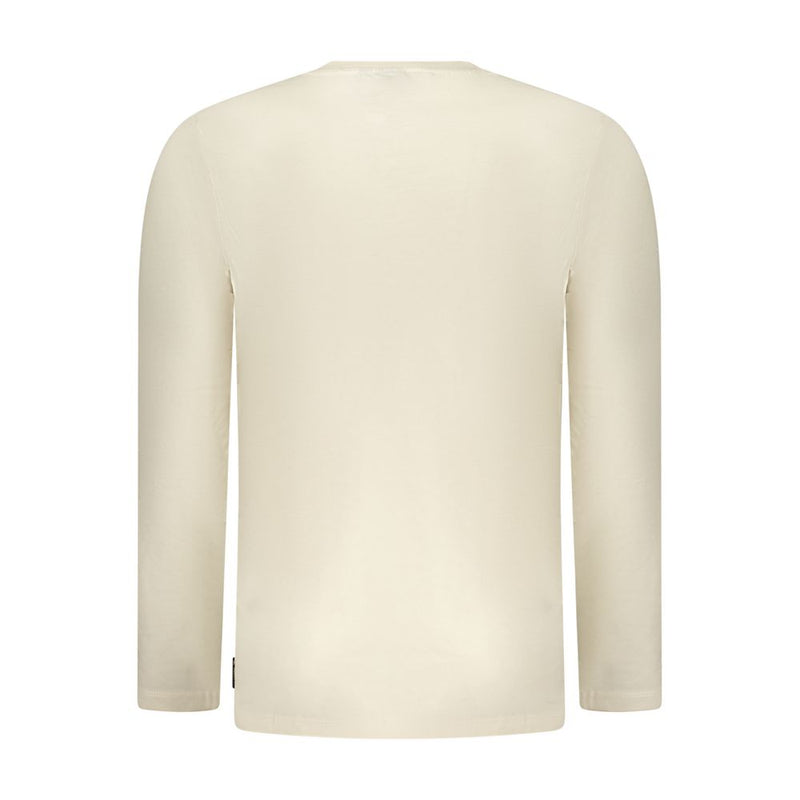 U.S. Grand Beige Cotton Men T-Shirt - Stylish Comfort