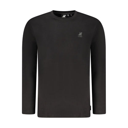 T-shirt noir en coton pour homme U.S. Grand