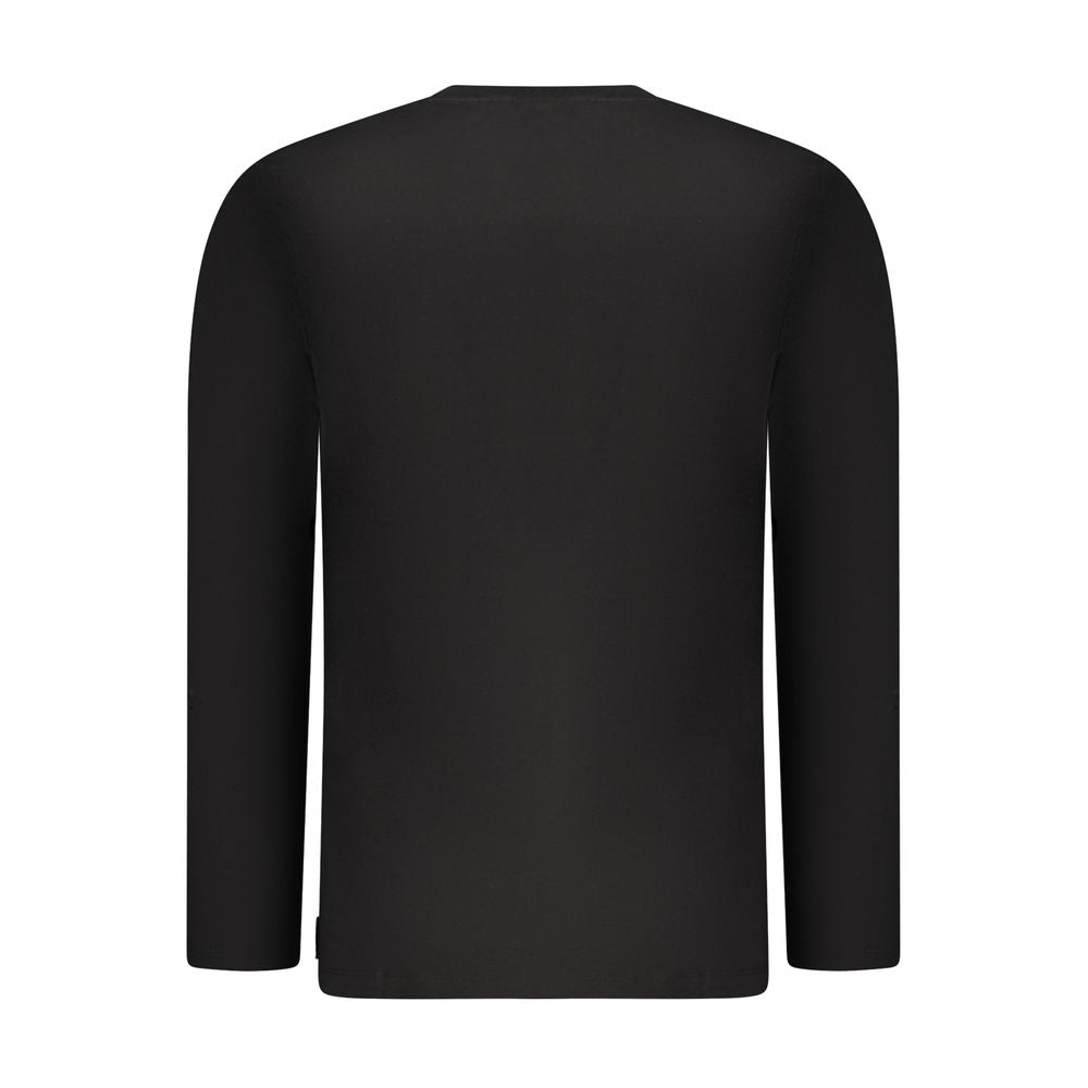 U.S. Grand Black Cotton Men's T-Shirt - Timeless Style