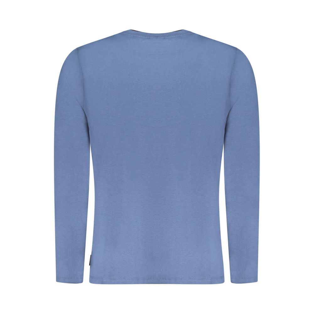 U.S. Grand T-Shirt en Coton Bleu pour Hommes