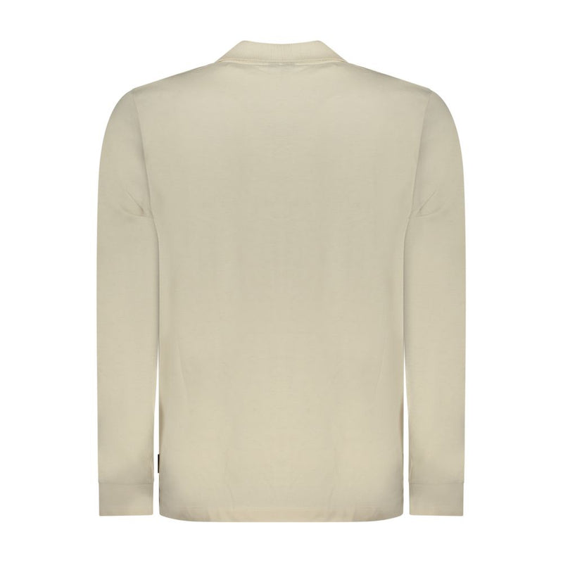 U.S. Grand Beige Katoenen Herenpolo