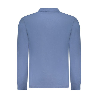 U.S. Grand Blauwe Katoenen Polo voor Heren