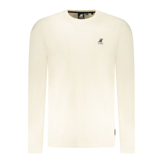 U.S. Grand Beige Cotton Men T-Shirt - Premium Quality