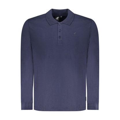 U.S. Grand Blu Katoenen Herenpolo