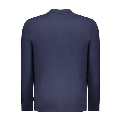 U.S. Grand Blu Katoenen Herenpolo