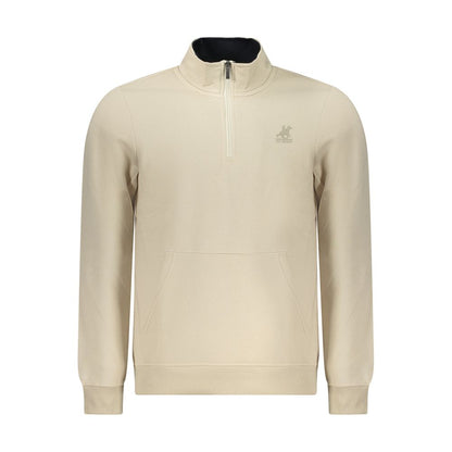 Amerikaans Groot Beige Polyester Heren Sweatshirt