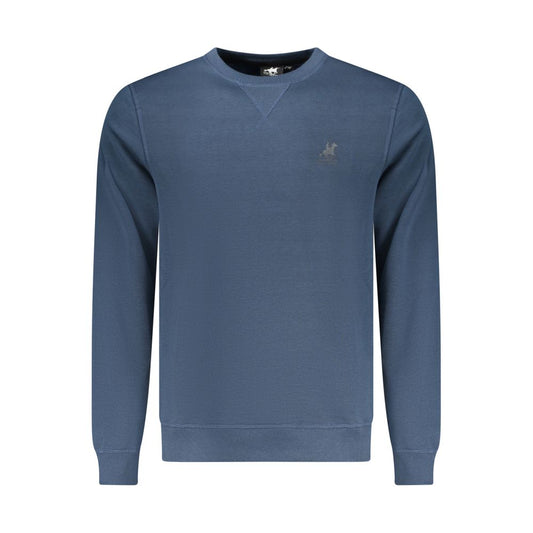 Amerikaans marineblauw polyester herensweatshirt