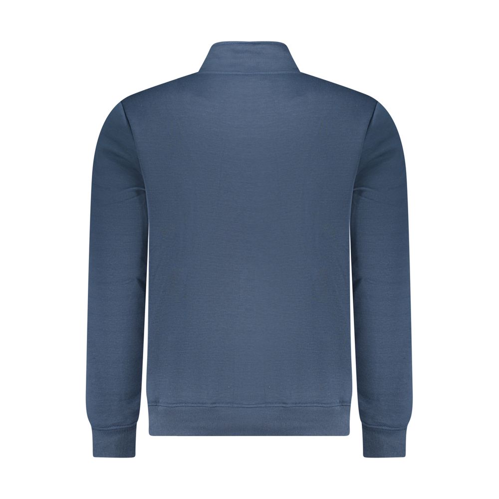 U.S. Grand blauw polyester herensweater
