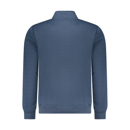 U.S. Grand blauw polyester herensweater