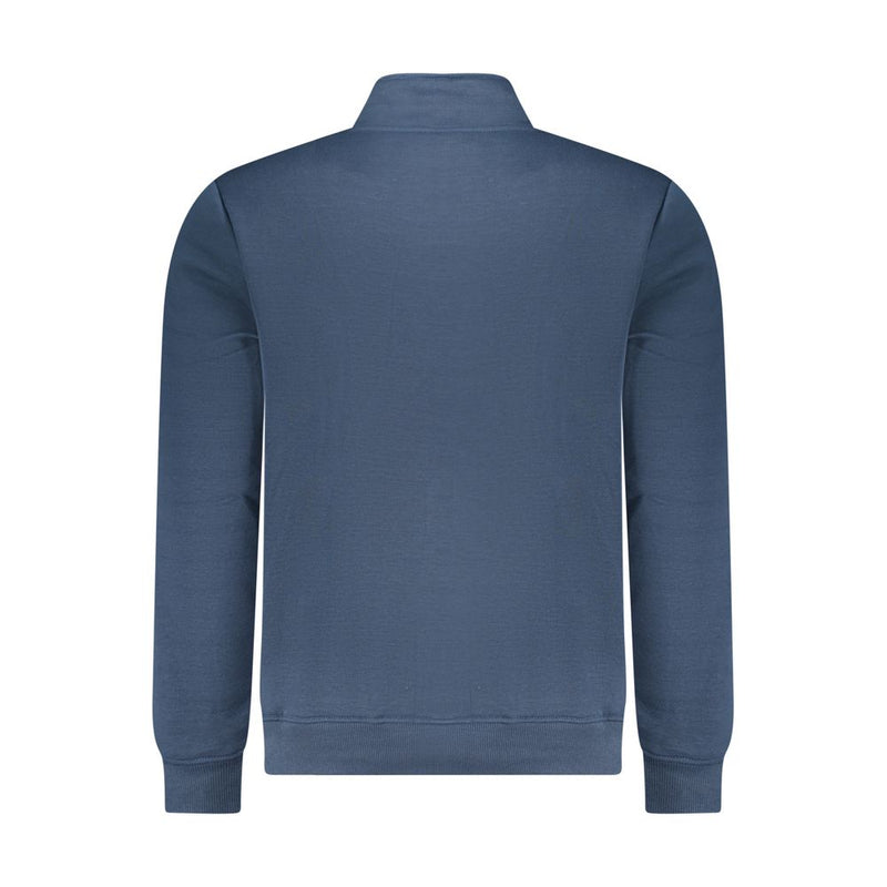 U.S. Grand blauw polyester herensweater