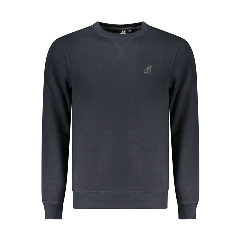 U.S. Grand Blue Polyester Men Sweatshirt
