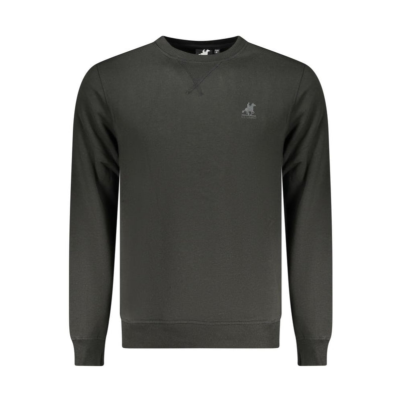 U.S. Grand Zwart Polyester Heren Sweatshirt