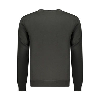 U.S. Grand Zwart Polyester Heren Sweatshirt