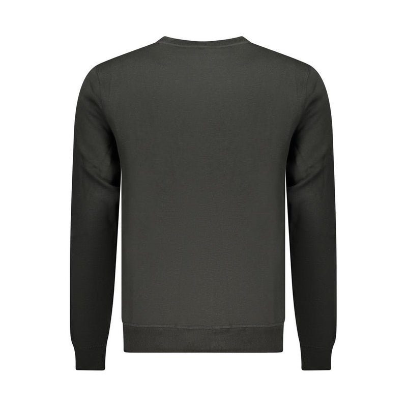 U.S. Grand Zwart Polyester Heren Sweatshirt