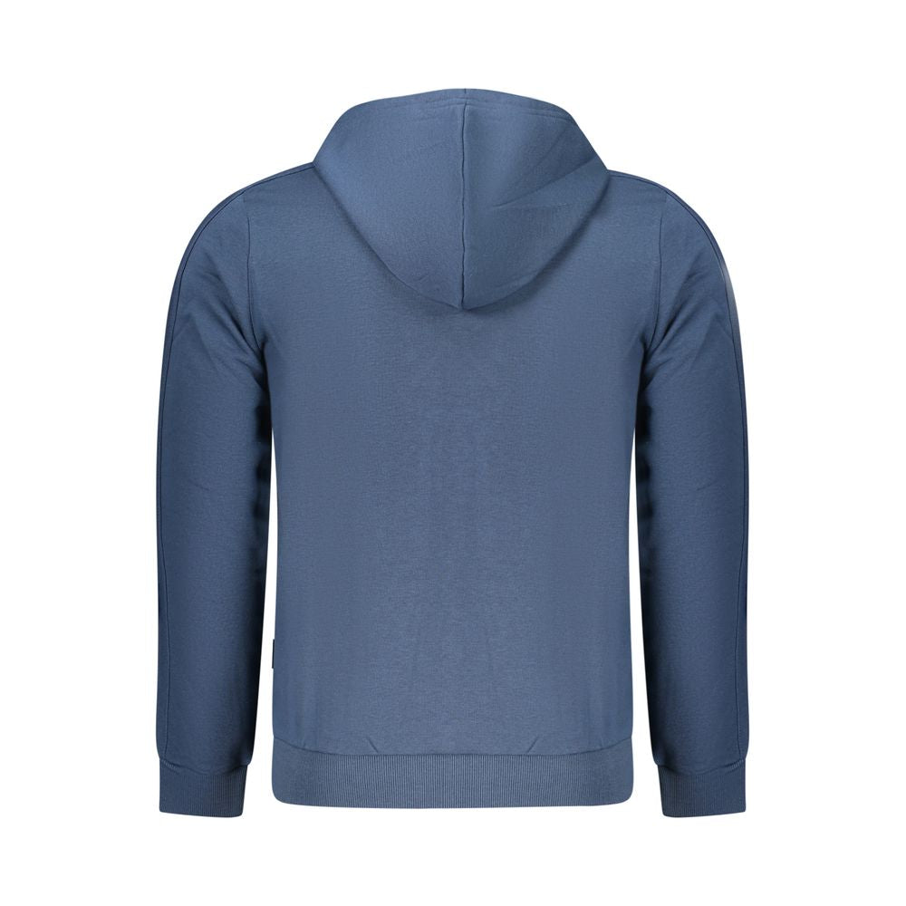 U.S. Grand Blue Cotton Men's Hoodie - Stylish & Comfortable