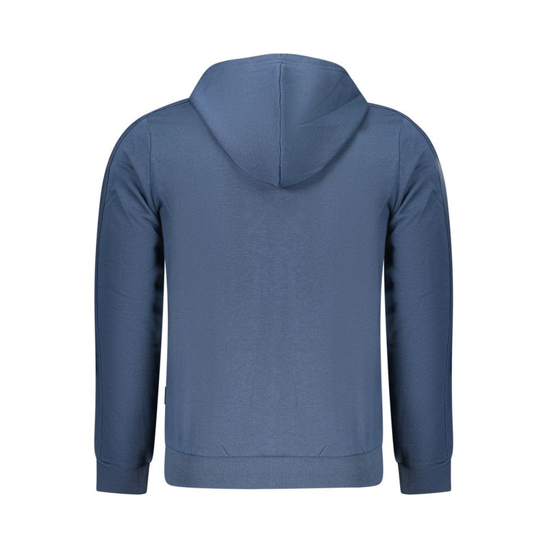 U.S. Grand Blue Cotton Men's Hoodie - Stylish & Comfortable
