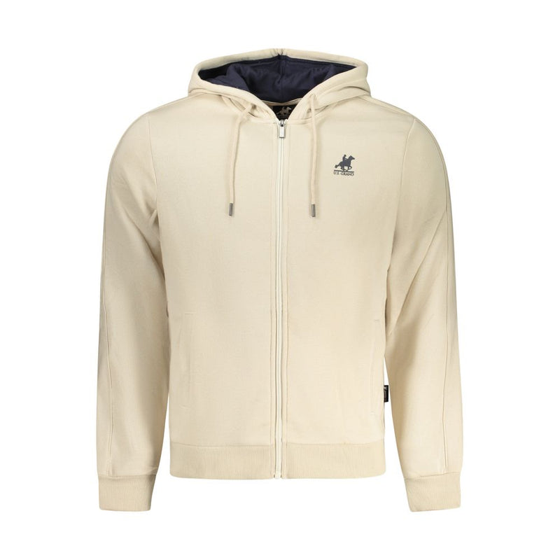 U.S. Grand Beige Katoenen Heren Sweatshirt