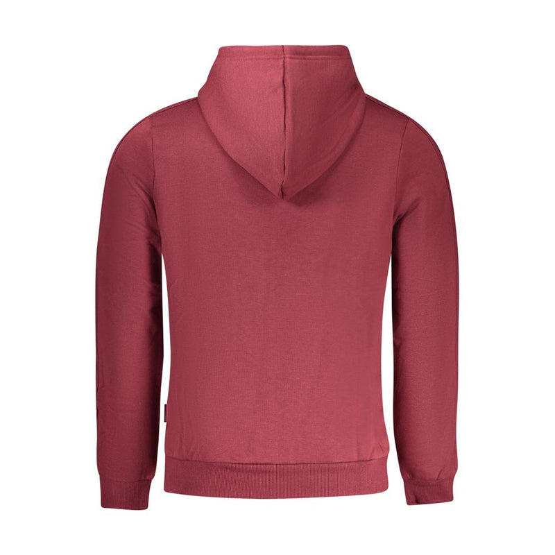 U.S. Grand Red Cotton Men's Sweatshirt - Stylish & Comfortable