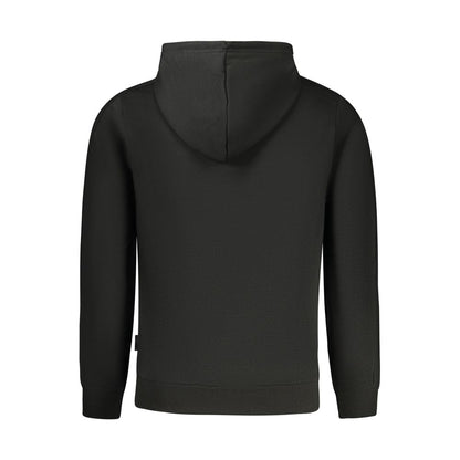 U.S. Grand Zwarte Katoenen Heren Hoodie
