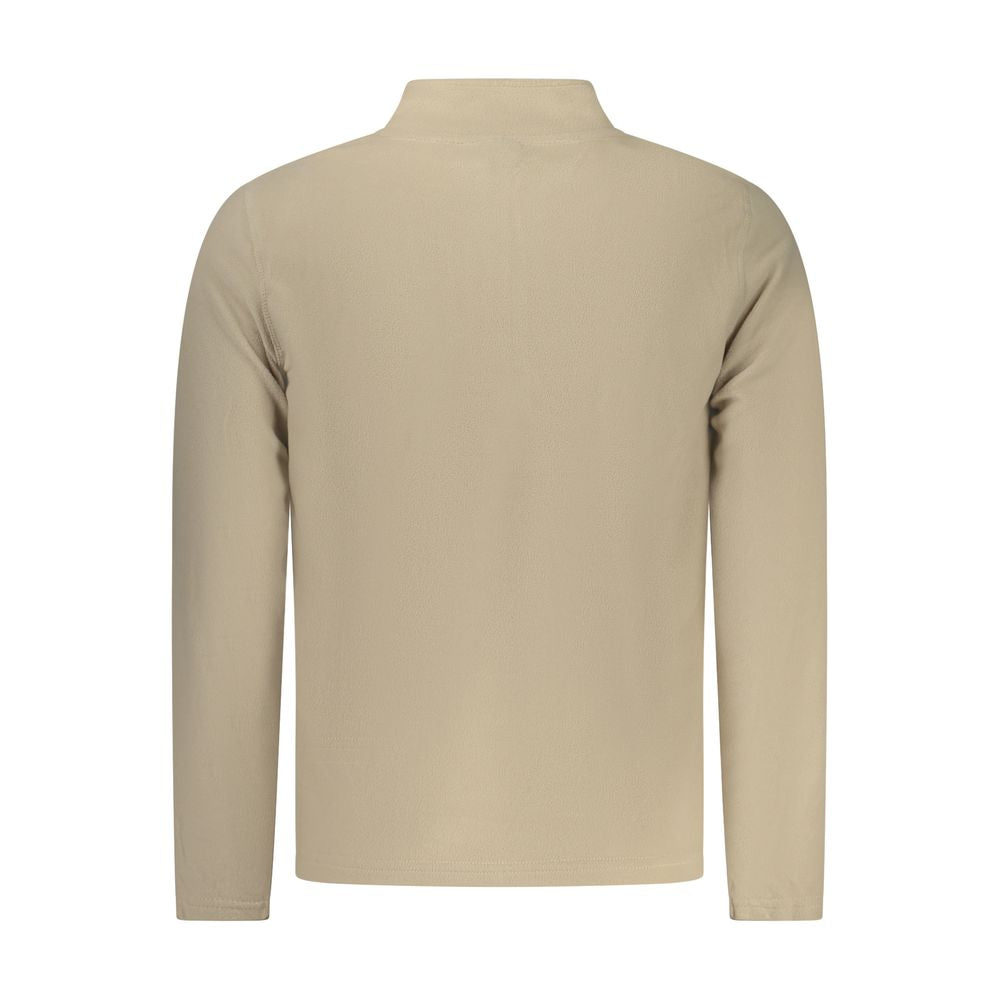 U.S. Grand Beige Polyester Mens Sweatshirt - Stylish & Comfortable