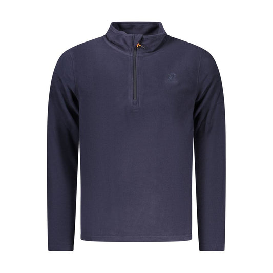 U.S. Grand blauw polyester herensweater