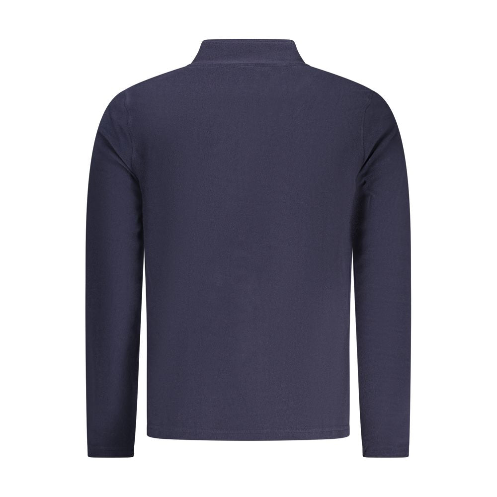 U.S. Grand Blue Polyester Men's Sweatshirt - Stylish Comfort