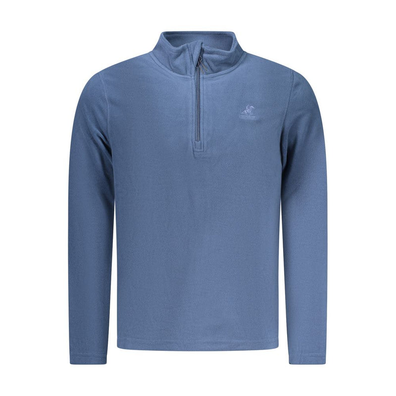 Amerikaans marineblauw polyester herensweatshirt