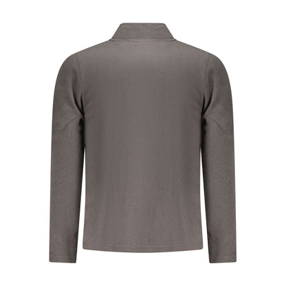 Sweat-shirt américain en polyester gris grigio pour homme