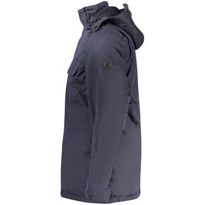 U.S. Grand Blue Polyester Parka voor heren