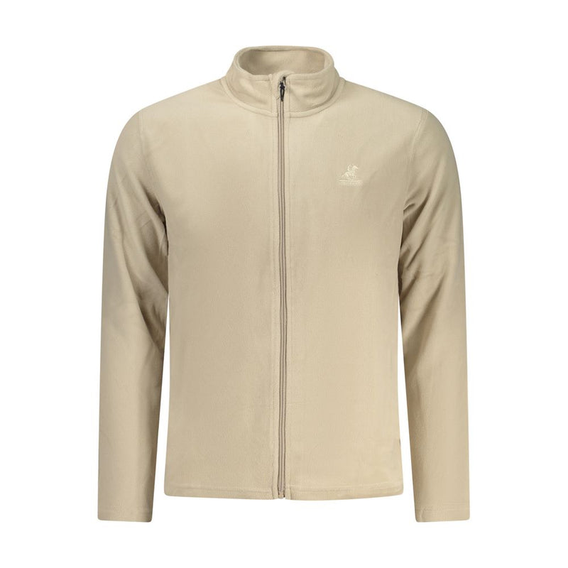 U.S. Grand Beige Polyester Heren Sweatshirt