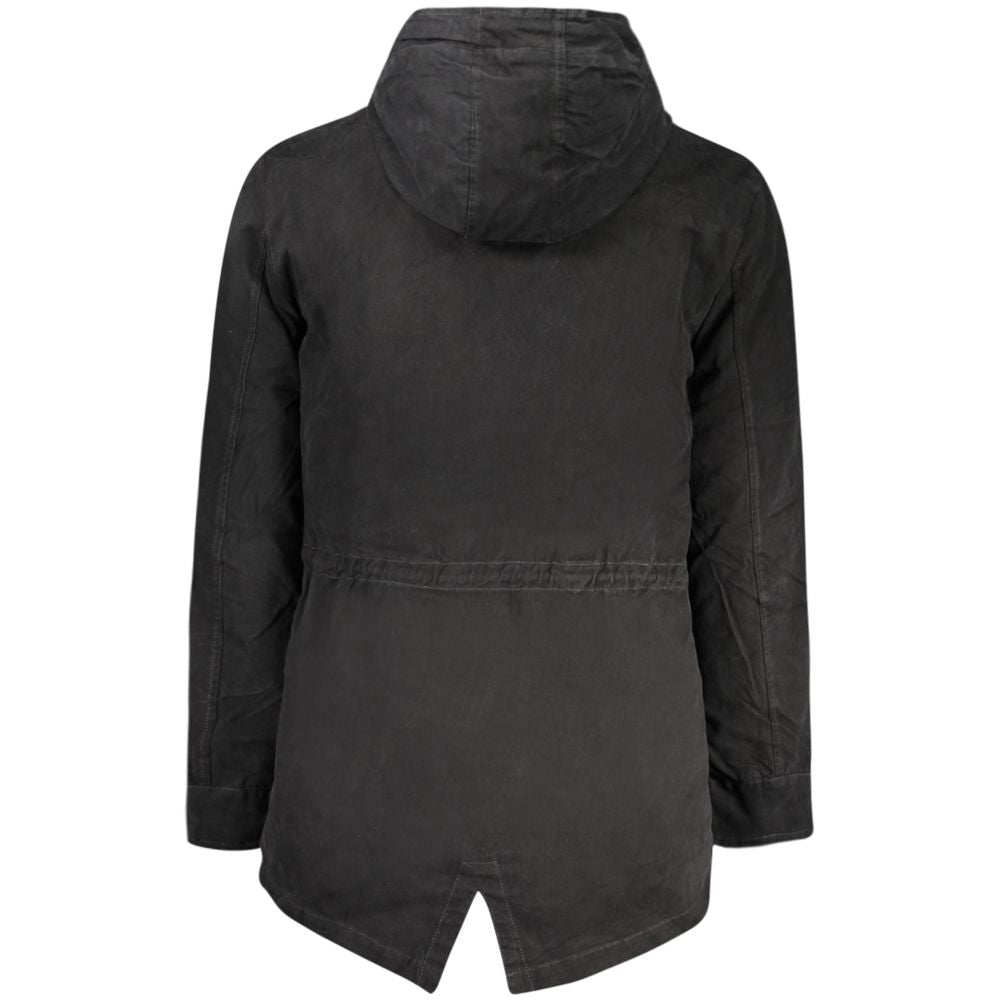 U.S. Grand Nero Polyester Heren Parka Jas